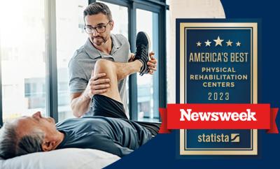 America's Best Physical Rehab Center 2023 Newsweek Graphic