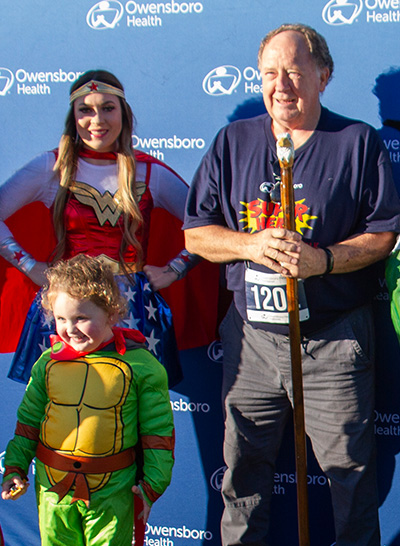 Superhero 5K, Kids Fun Run & Walk participants