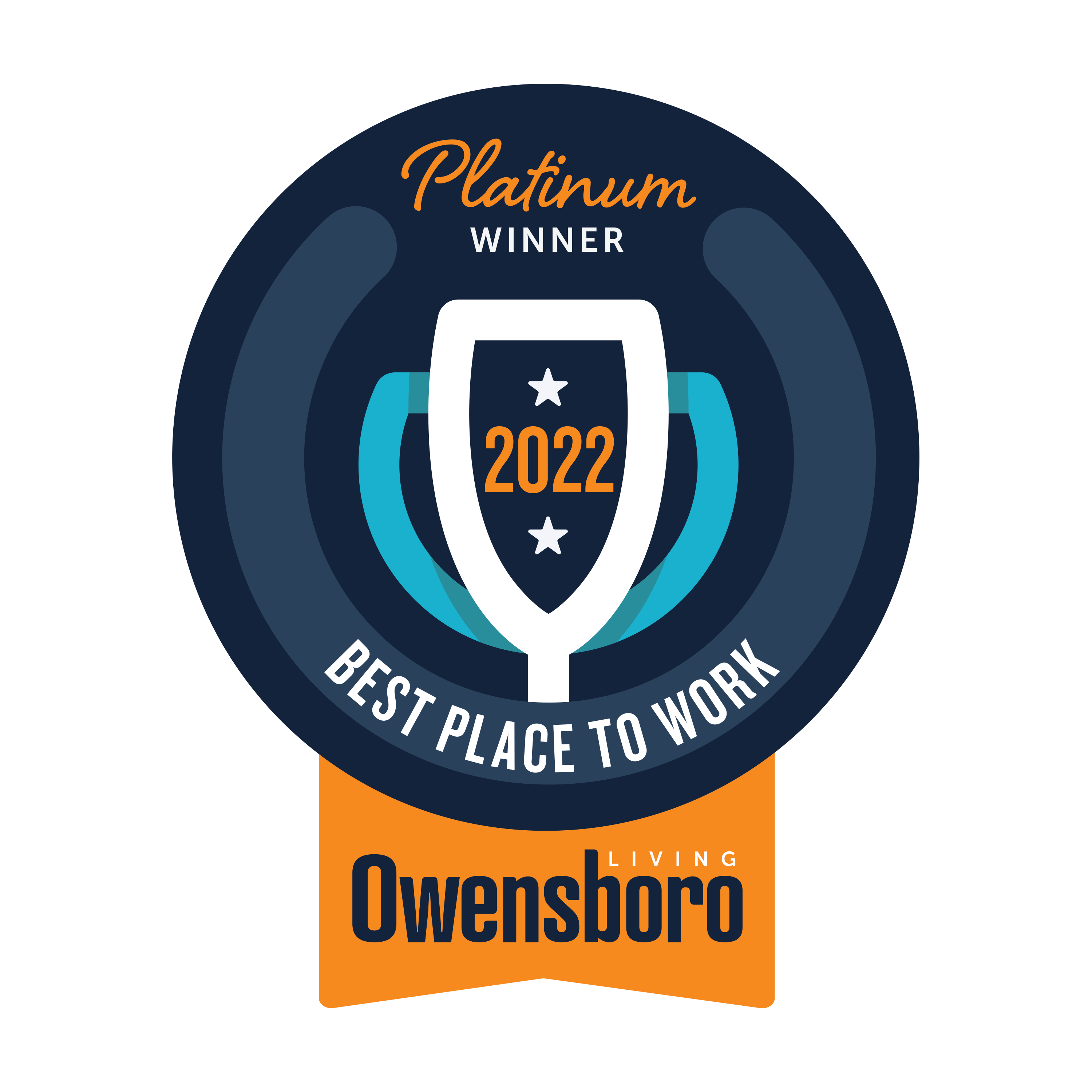Best place to work badge