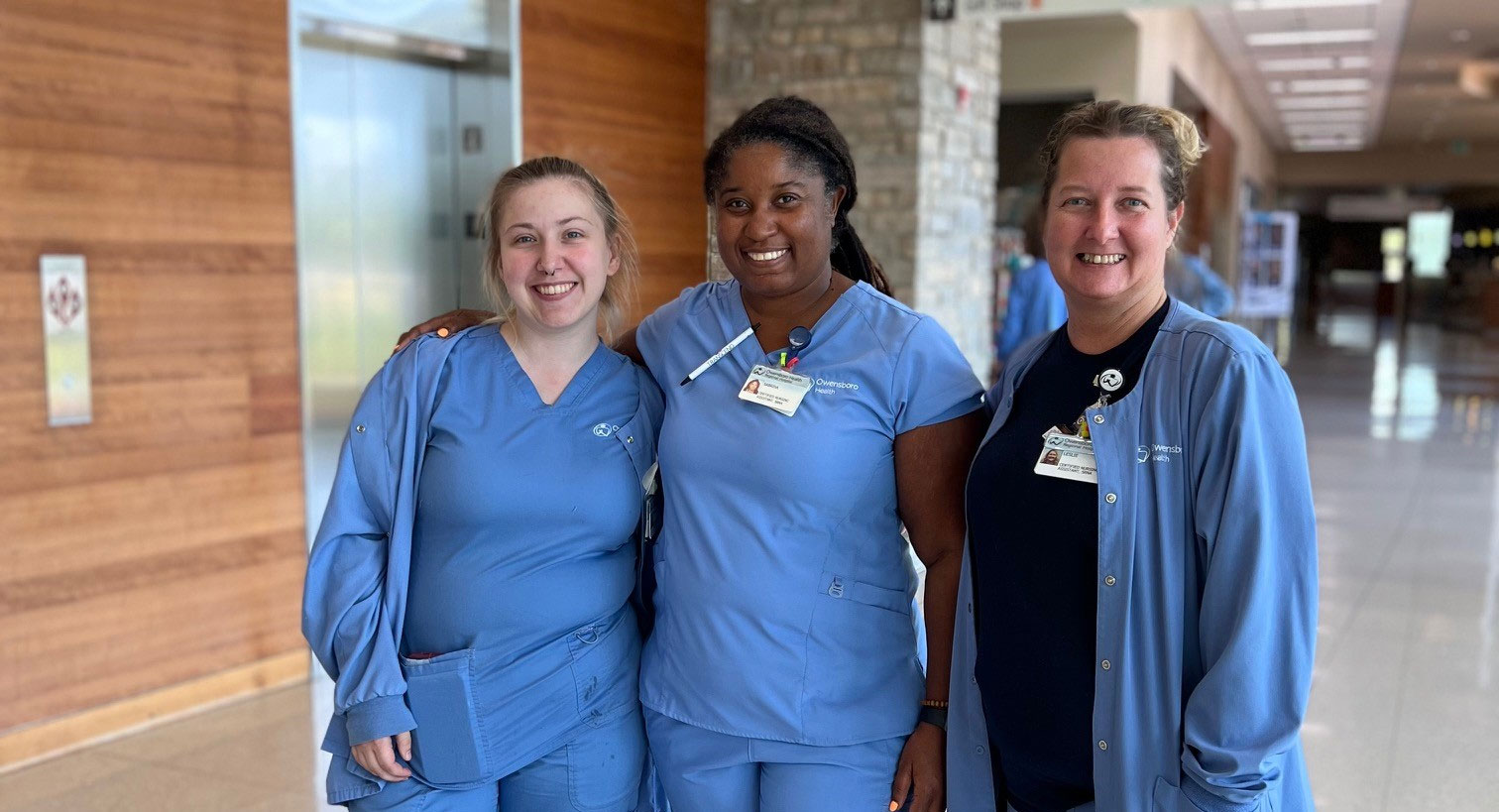three nurses