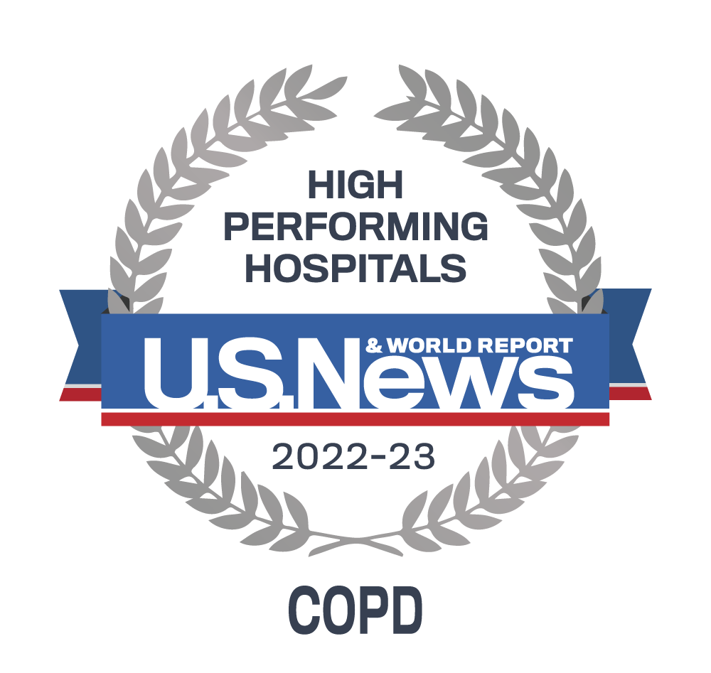 COPD U.S. News badge