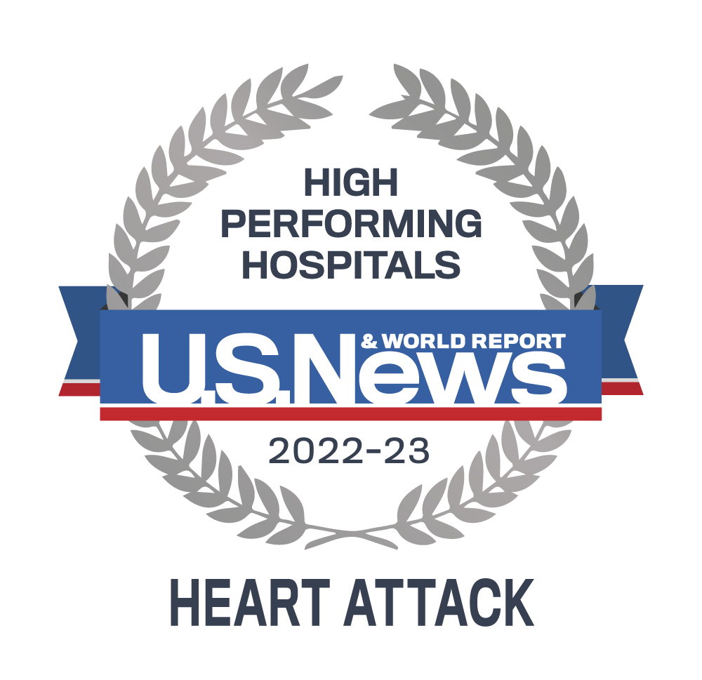 Heart Attack U.S. News badge