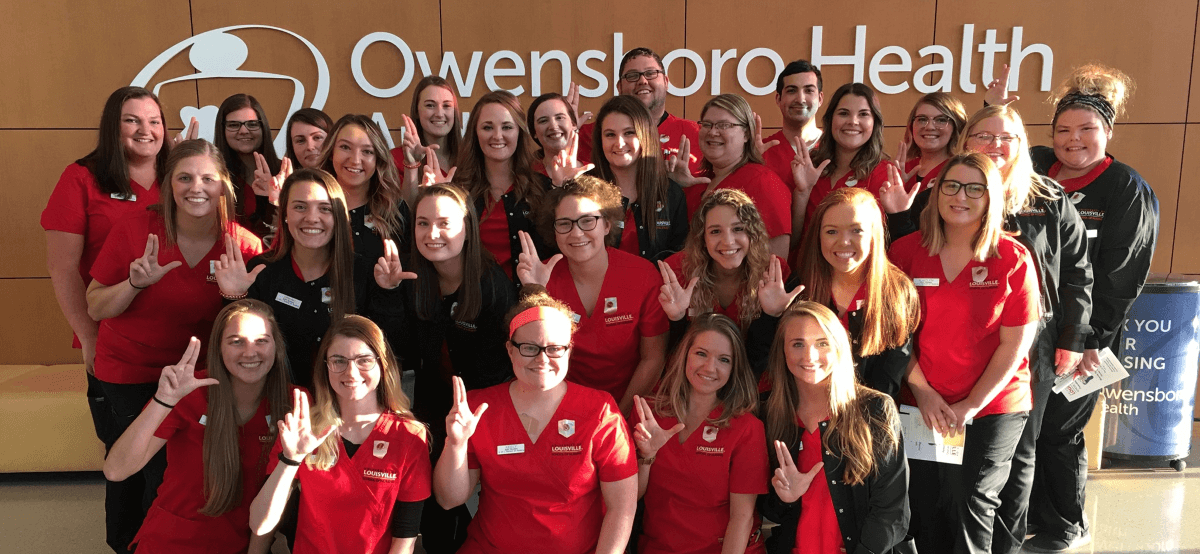 group photo of nurses