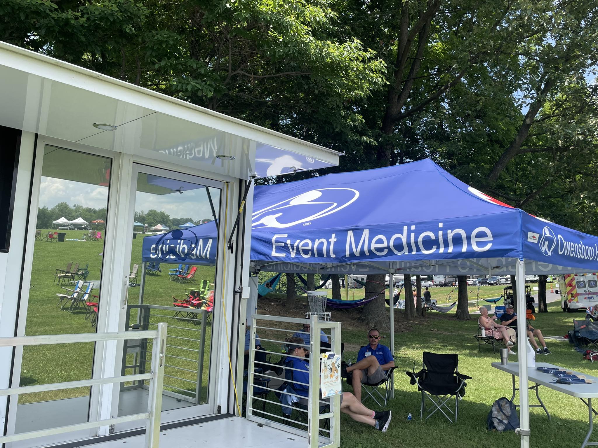 owensboro health tent outside