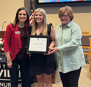 award presentation photo