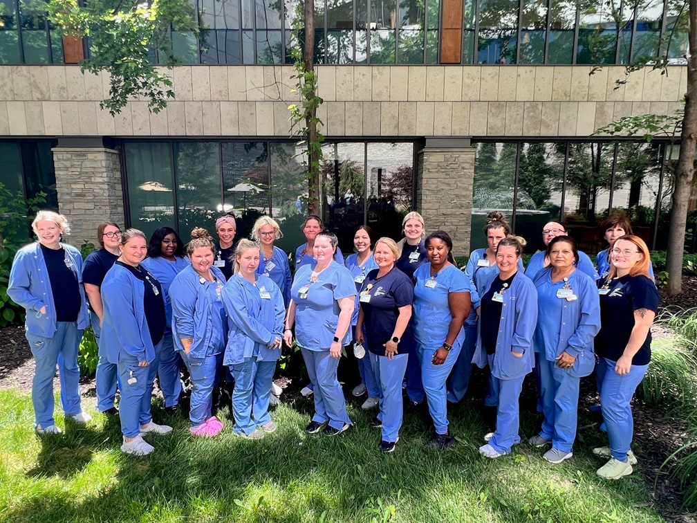 group photo of nurses