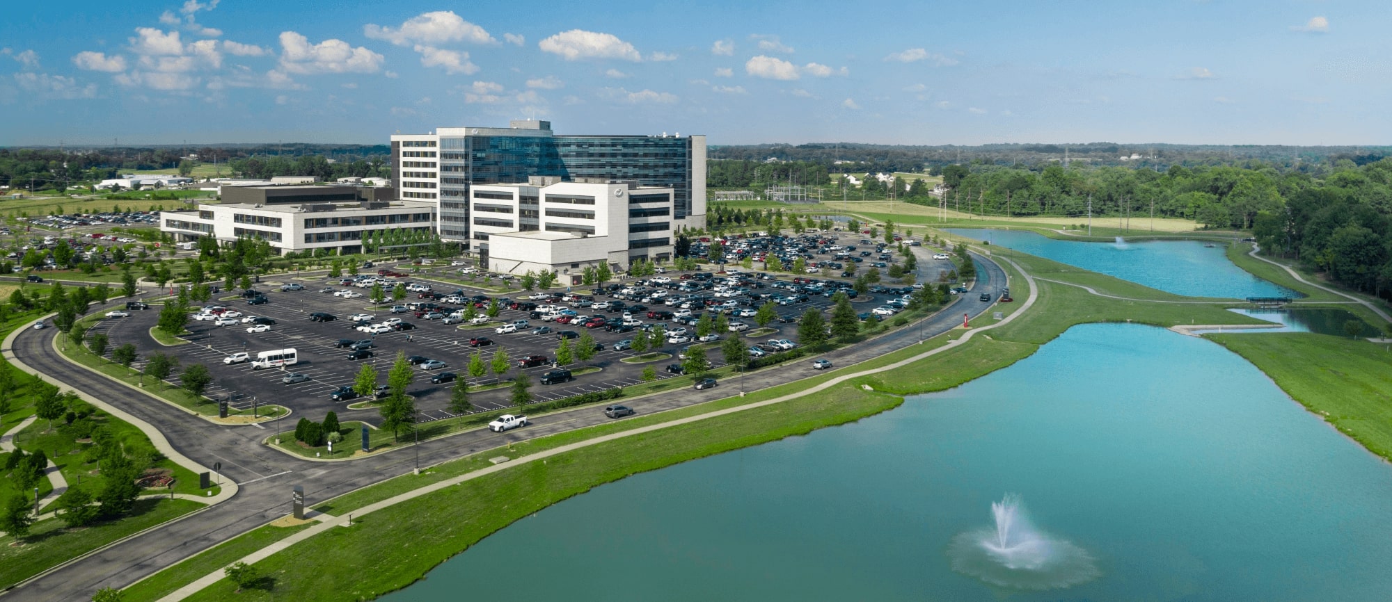 aerial photo of Owensboro Health Regional Hospital