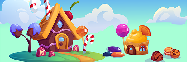 candy land illustrations