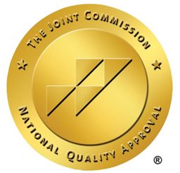 The Joint Commission National Quality Approval gold badge