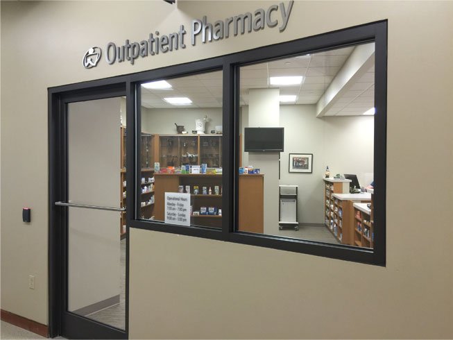 pharmacy entrance