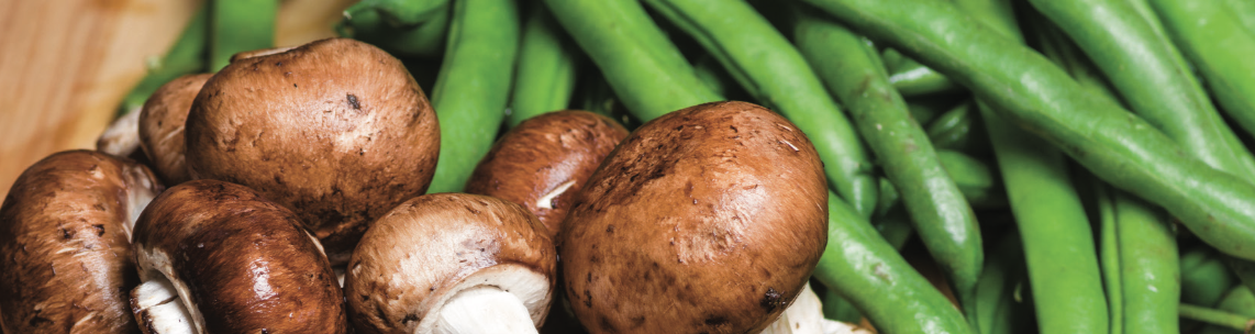 Green Beans with Mushrooms