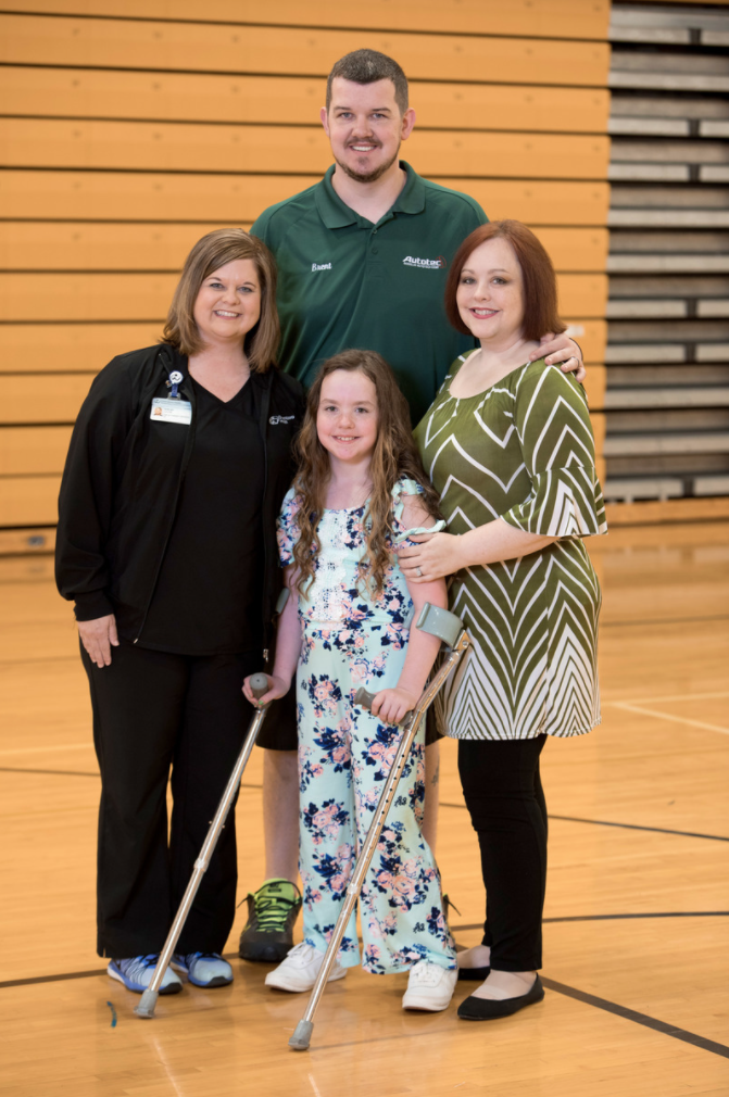 Bella and her family