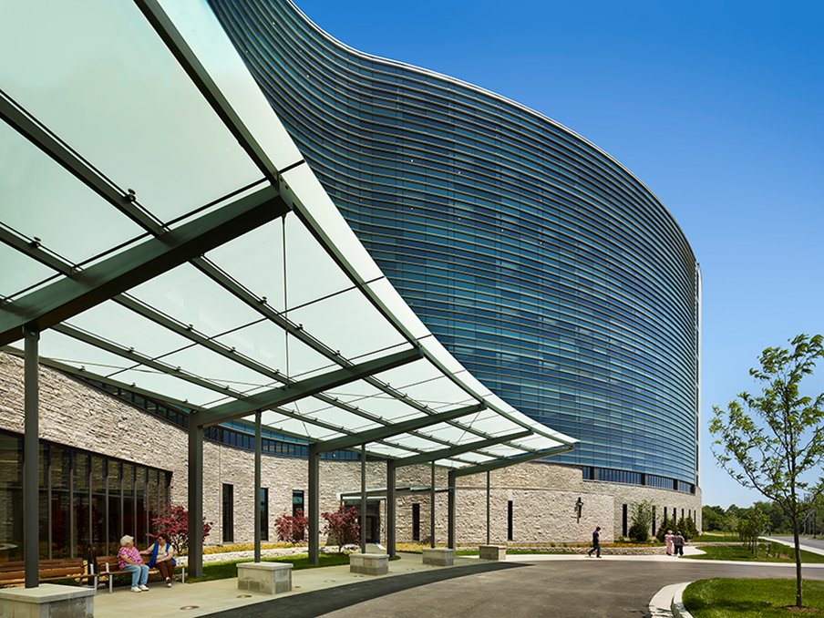 Hospital entrance