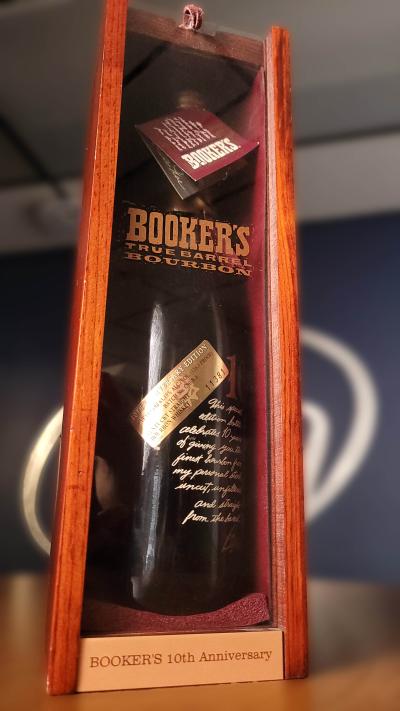 Booker Bourbon Bottle front view