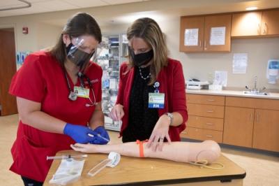 nursing students in learning environment