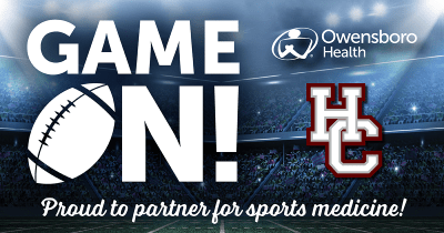 Owensboro Health Game On! Proud to partner for sports medicine!