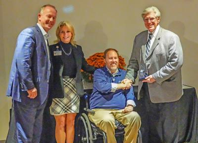 Owensboro Health Team Members and Mayor Tom Watson