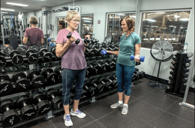 Women Exercising