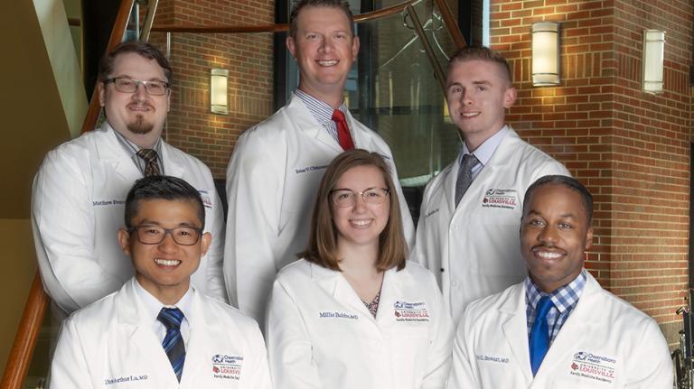 2025 Family Medicine Residency Graduates group photo