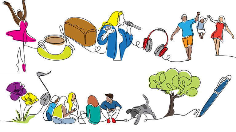 Food+Art+Health icons and illustrations Food+Art+Health icons and illustrations
