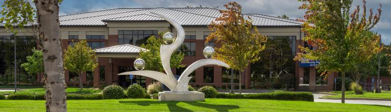 Owensboro Health Healthplex statue