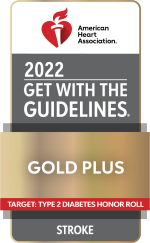 AHA 2022 Get With The Guidelines Gold Plus Honor Roll