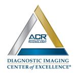Diagnostic Imaging Center of Excellence badge
