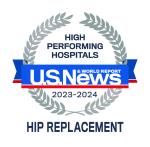 US News hip replacement emblem