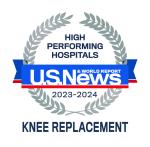 US News knee replacement emblem