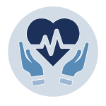 healing hands icon
