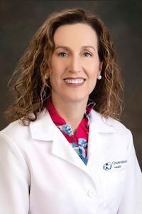 woman in white doctor coat